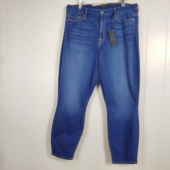 NWT 7famk JEN7 ankle skinny jeans size 31 - Picture 9 of 15